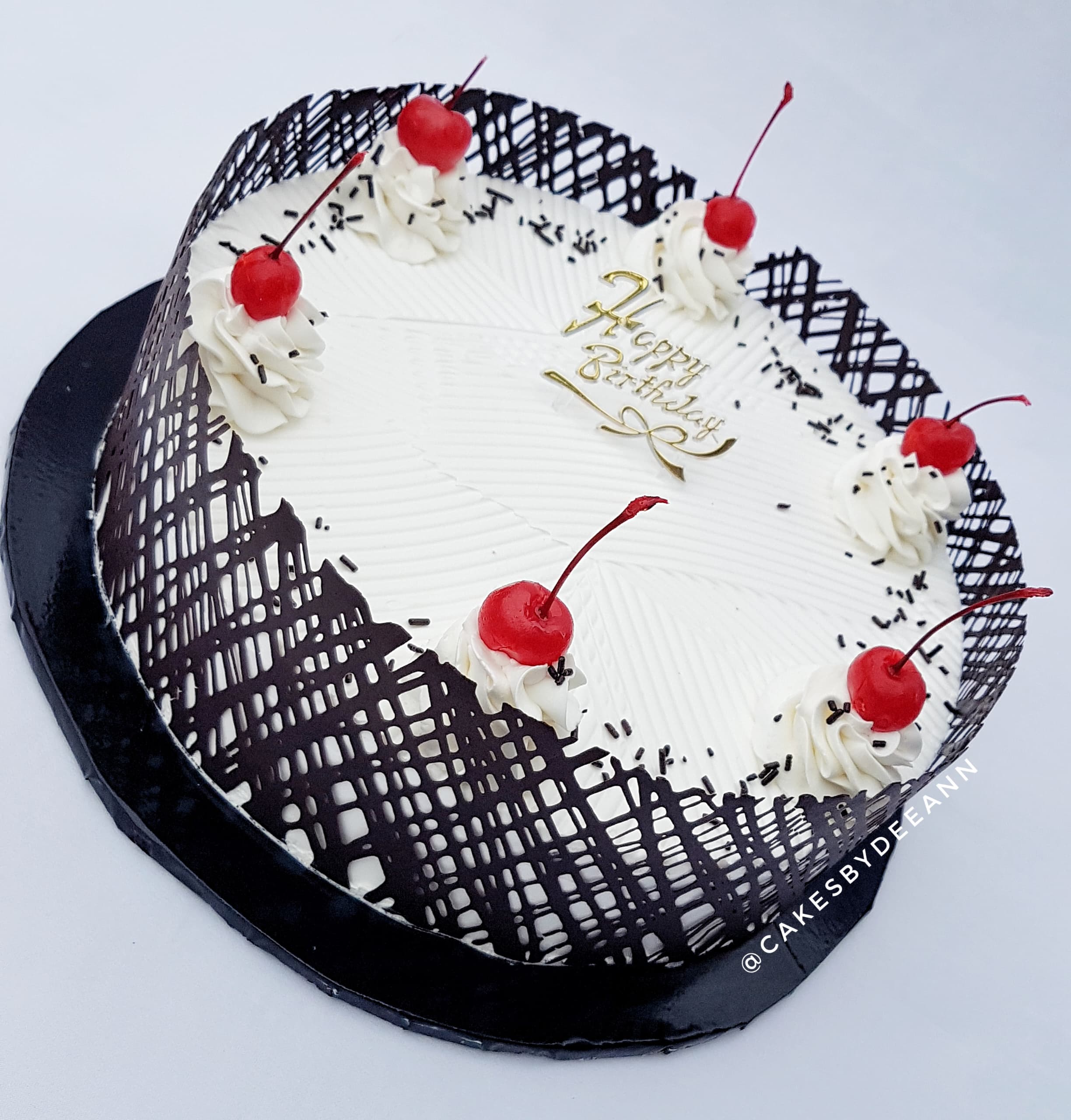 Budget Chocolate Cage Cake